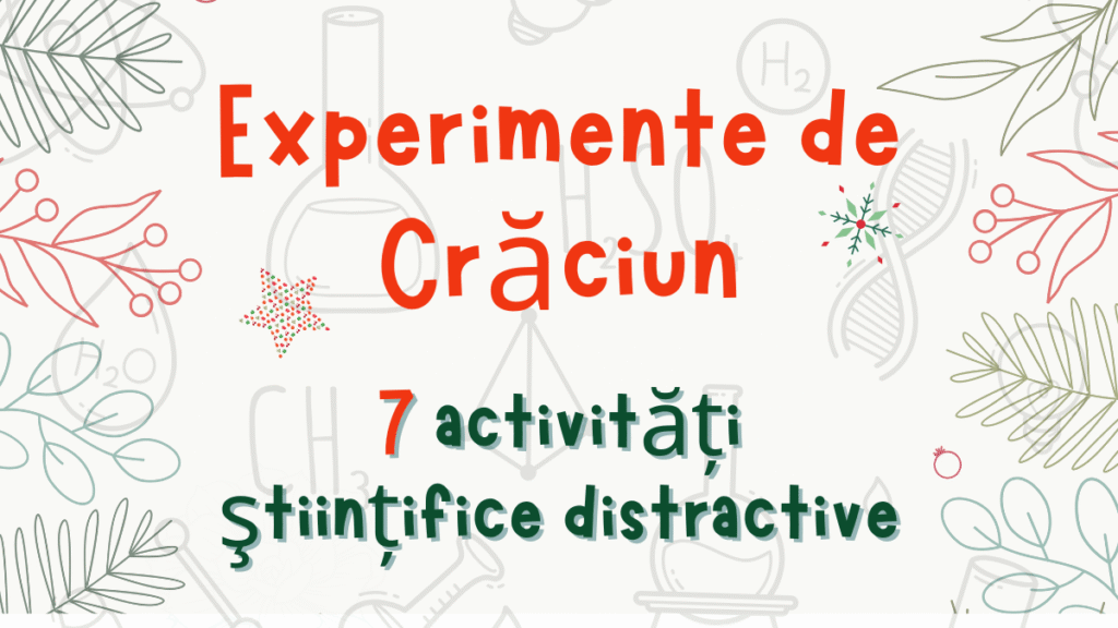 Experimente de Crăciun pentru Copii