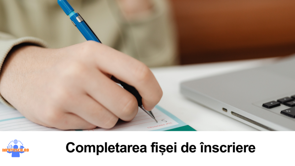 Top licee din Romania - Completarea fisei cu optiuni