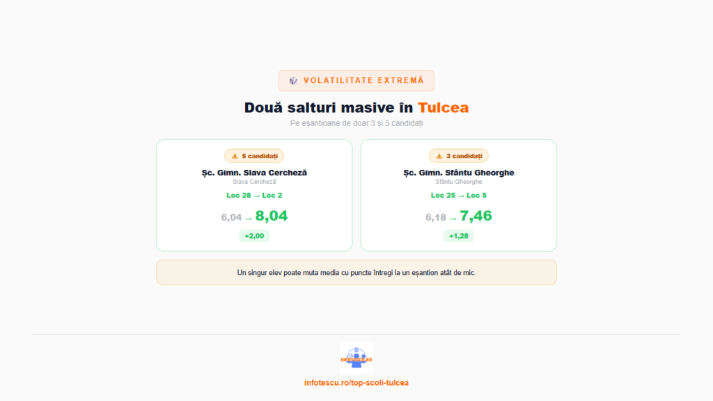 Top școli Tulcea